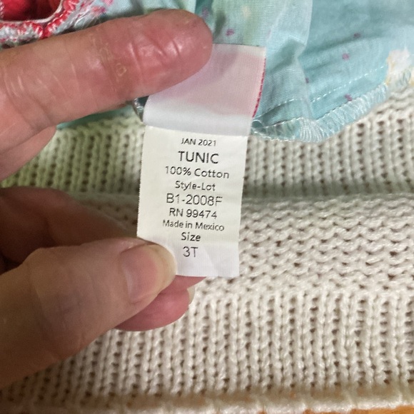 Ricrac & Ruffles 3 T Tunic Set - Picture 7 of 7